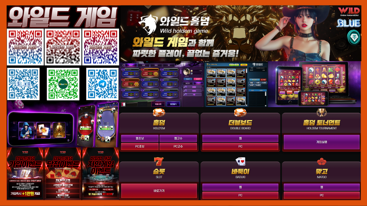❤️2026년 와일드슬롯, 와일드홀덤, 와일드게임❤️모바일홀덤, 텍사스홀덤, 온라인포커사이트❤️